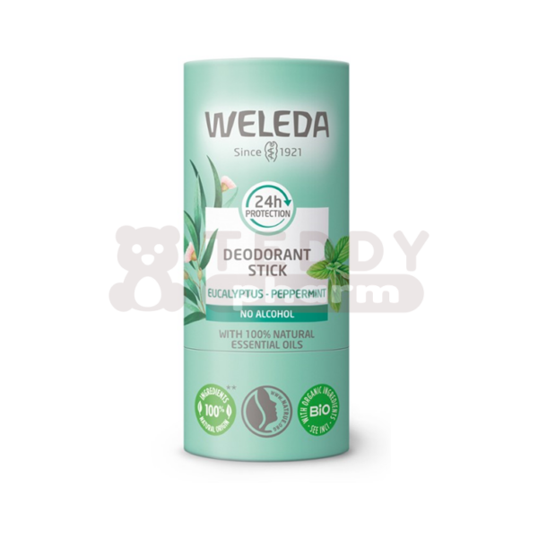WELEDA Eukalyptus + Peppermint 24h Deodorant Stick 50 g