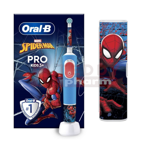 ORAL-B Pro Kids 3+ Spiderman elektrische Zahnbürste