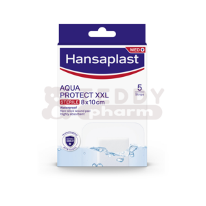 Hansaplast Aqua Protect XXL steril 8 x 10 cm 5 St