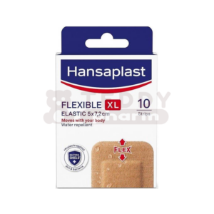 Hansaplast FLEXIBLE Wundverband 5 x 7,2 cm Strips 10 St