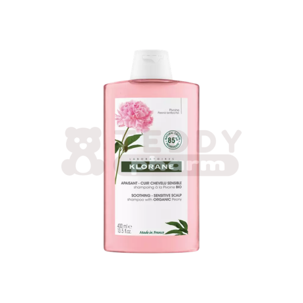 KLORANE Shampoo Pfingstrose 400 ml