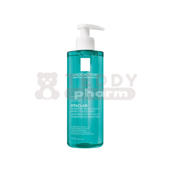 LA ROCHE Posay Effaclar Mikro-Peeling Reinigungsgel 400 ml