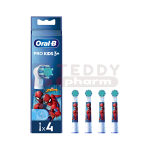 ORAL-B Pro Spiderman Aufsteckbürsten für Zahnbürste 4 St