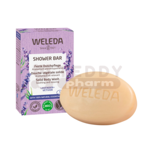 WELEDA Feste Duschpflege Lavender + Vetiver 75 g