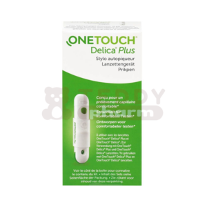 OneTouch Delica Plus Lanzettengerät weiß 1 St