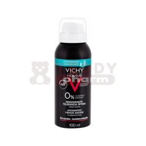 VICHY Homme Optimal Tolerance Deodorant 48h 100 ml