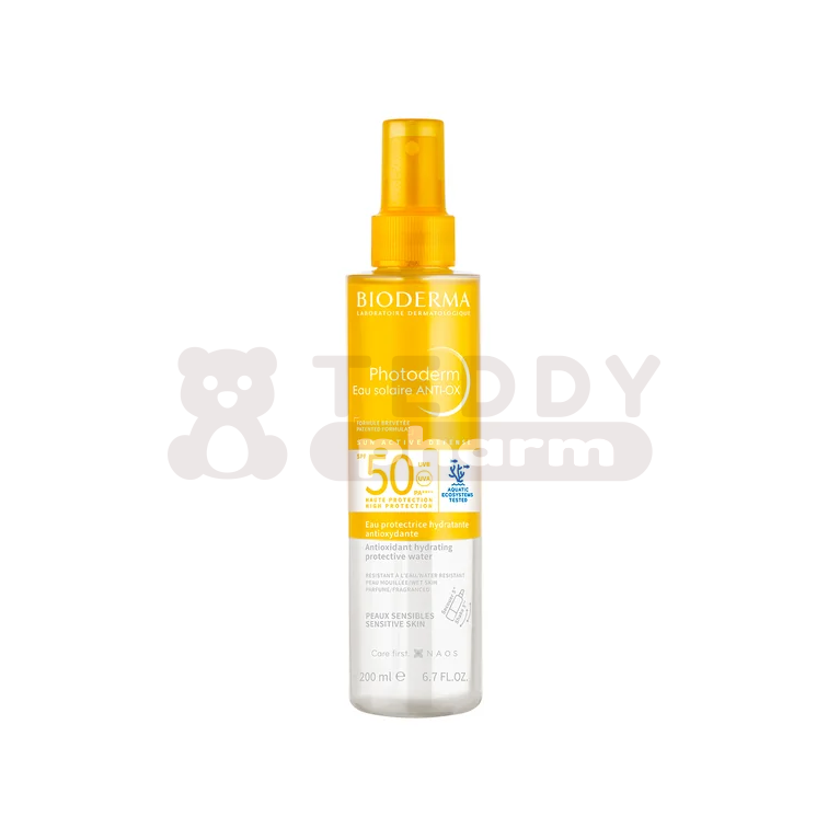 BIODERMA Photoderm Eau solaire Anti-Ox SPF 50 200 ml