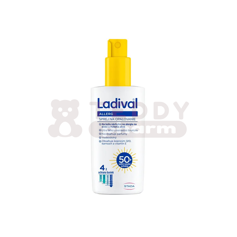 LADIVAL Allergische Haut Sonnenschutz Spray LSF 50+ 150 ml LADIVAL Allergische Haut Sonnenschutz Spray LSF 50+ 150 ml