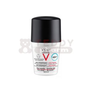 VICHY Homme Antitranspirant Anti-Flecken Roll-on 50 ml
