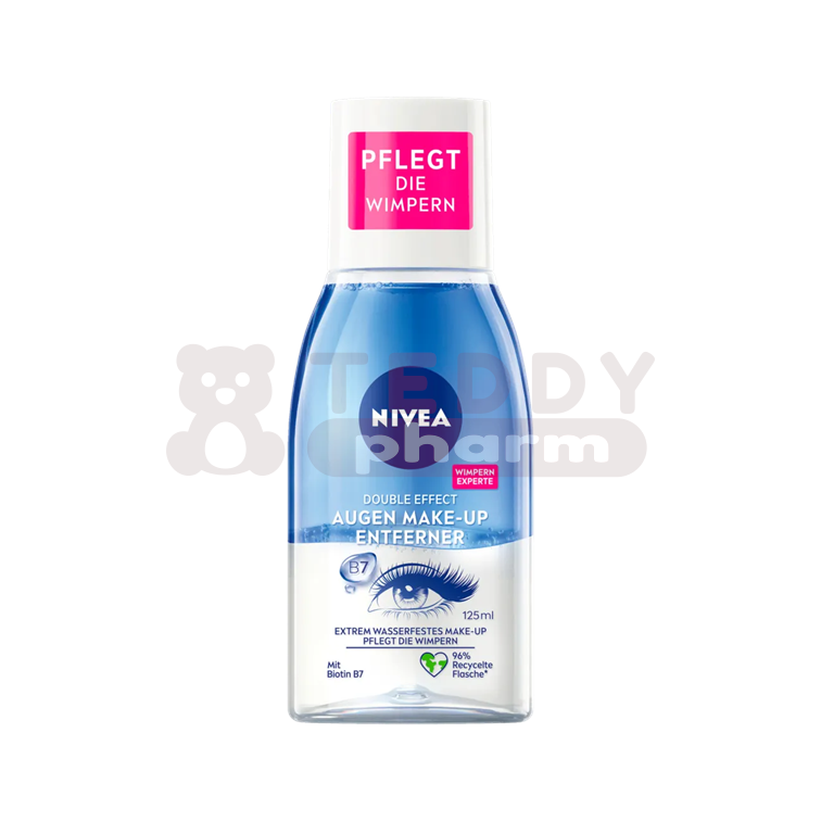NIVEA 2-Phasen Augen Make-up Entferner mit Biotin 125 ml