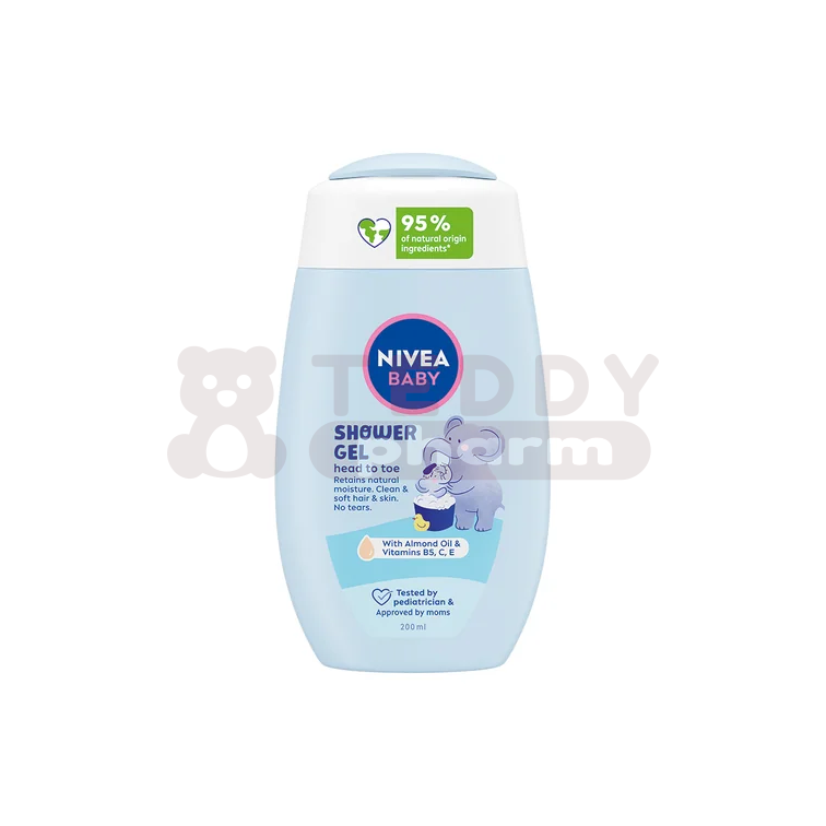 NIVEA Baby-Duschgel für Körper und Haare 200 ml