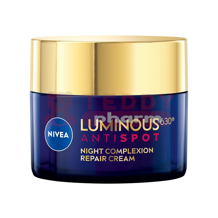 NIVEA Luminous Nachtcreme gegen Pigmentflecken 50 ml