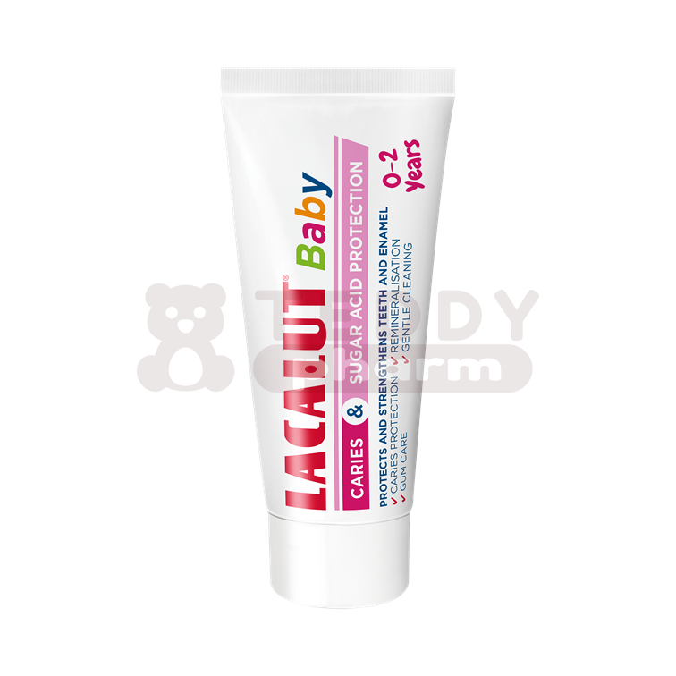 LACALUT Baby Caries and Sugar Acid Protection Kinderzahnpasta 0-2 Years 55 ml