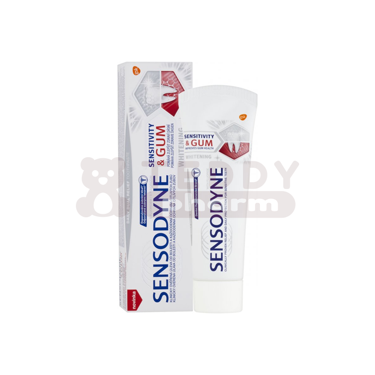 SENSODYNE Sensitivity & Gum Whitening Zahnpasta 75 ml