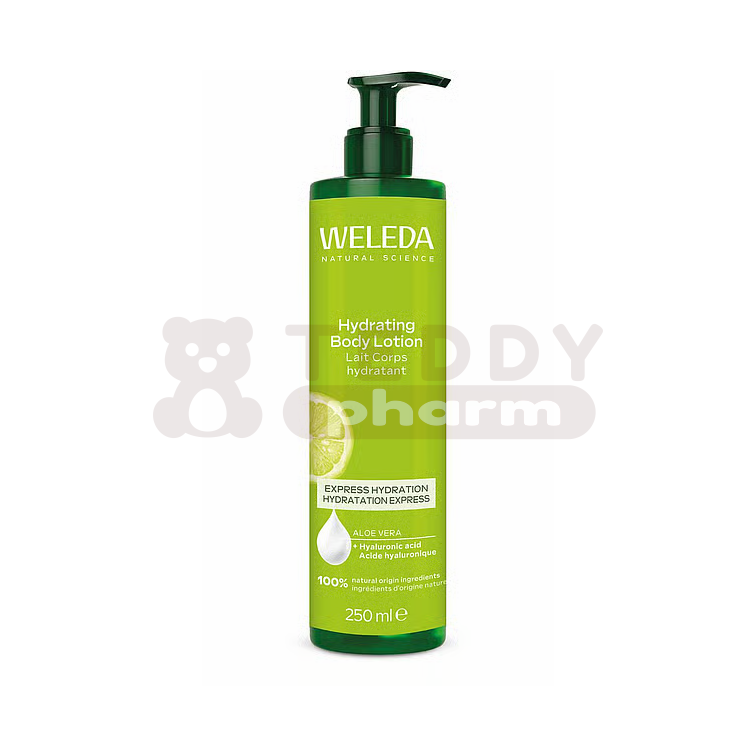 WELEDA Hydrating Body Lotion Zitronige Feuchtigkeitsspendende 250 ml