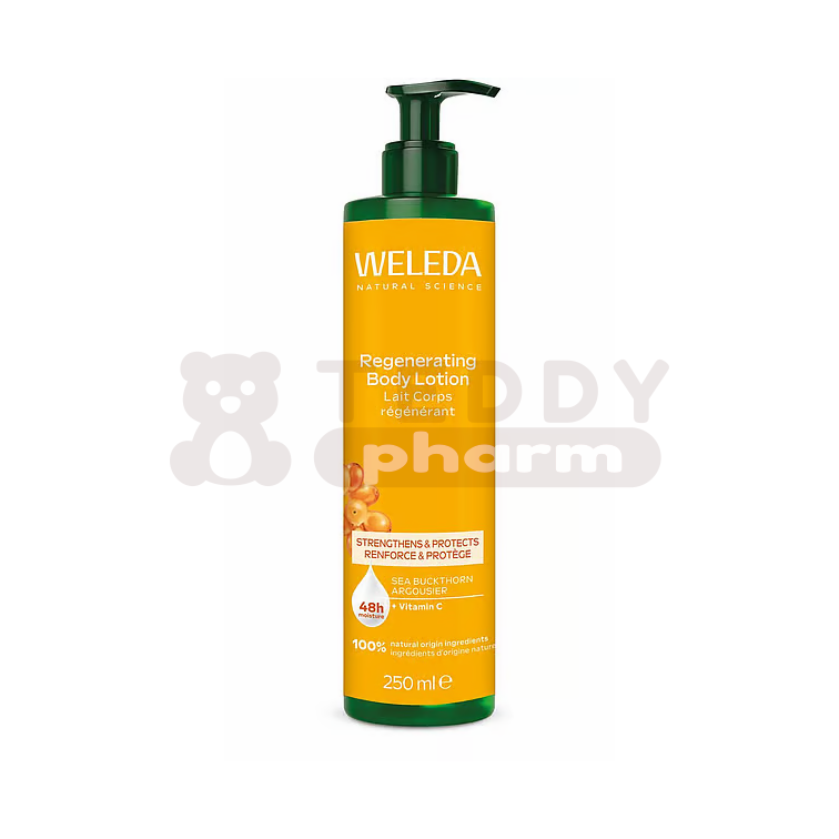 WELEDA Regenerating regenerierende Body lotion mit Sanddorn 250 ml