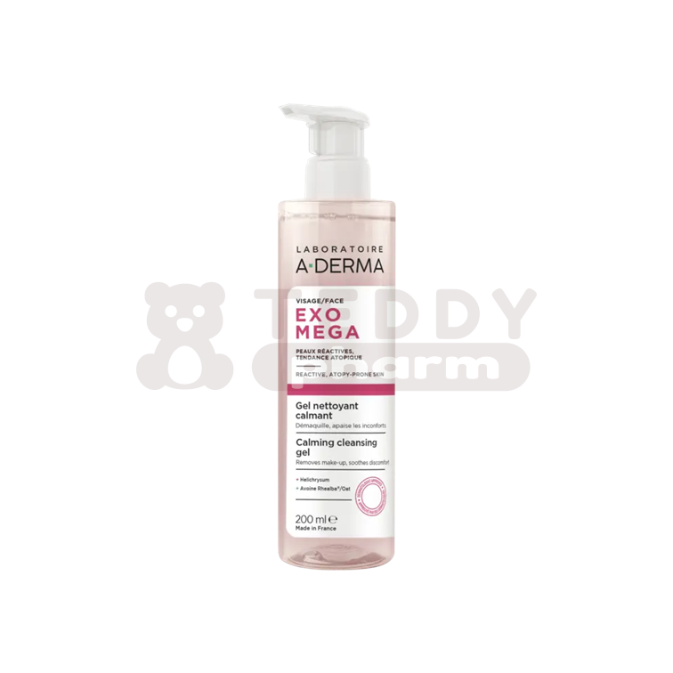 3282770401165 A-DERMA Exomega Beruhigendes Reinigungsgel 200 ml