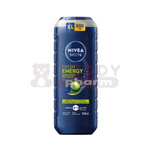 NIVEA MEN Fresh Energy Duschgel 500 ml