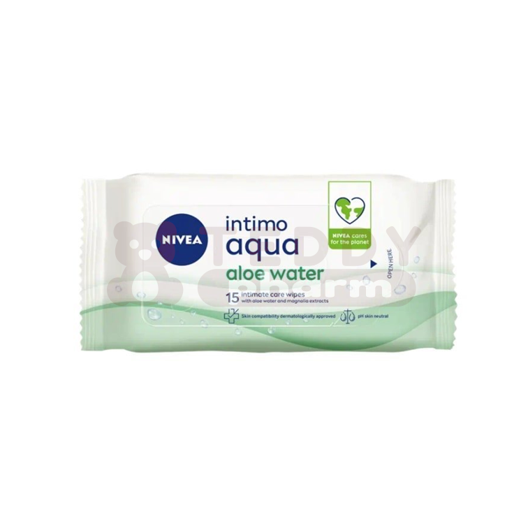 42419884 NIVEA Intimo Aloe Tücher 15 St