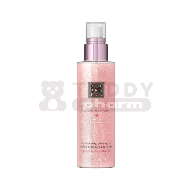 8719134194470 RITUALS The Ritual of Sakura Shimmering Body Spray 150 ml