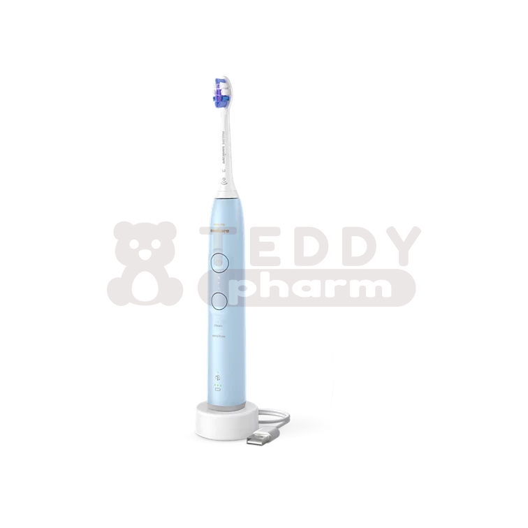 8720689021777 Philips Sonicare 6100 HX7406 01 elektr. Zahnbürste light blue Philips Sonicare 6100 HX7406 01 elektr. Zahnbürste light blue