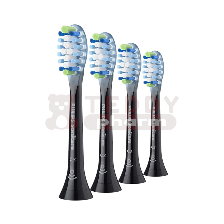 8720689036702 Philips Sonicare C3 Premium Plaque Defence HX9044 33 schwarz 4 St Philips Sonicare C3 Premium Plaque Defence HX9044 33 schwarz 4 St
