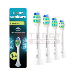 Philips Sonicare InterCare Bürstenköpfe HX9004 87 Weiß 4 St