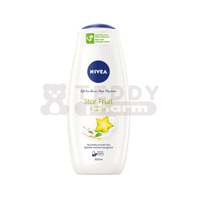 9005800317892 NIVEA Care Shower Star Fruit & Monoi Oil Feuchtigkeitsspendendes Duschgel 500 ml