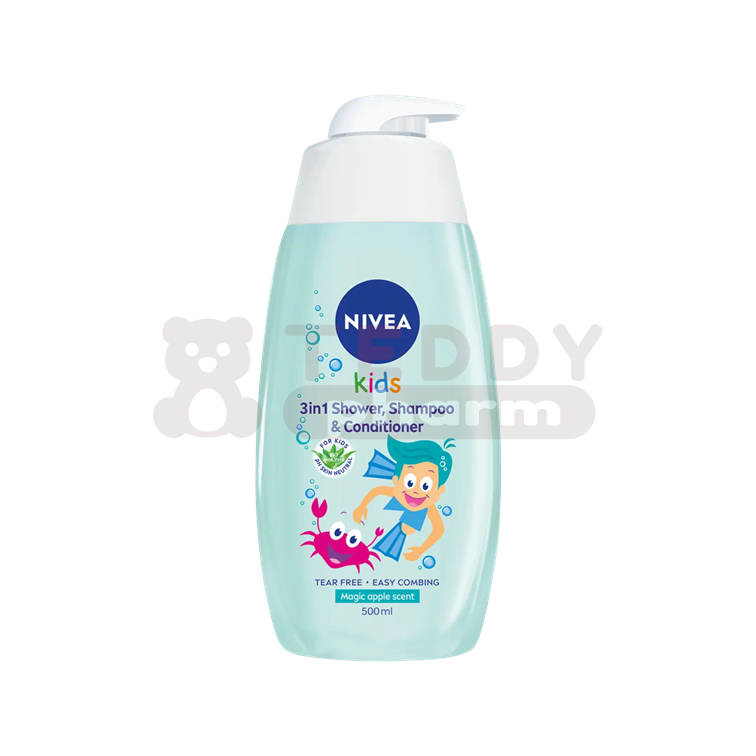 9005800321233 NIVEA Kids Magic Apple Shampoo und Duschgel für Kinder 500 ml
