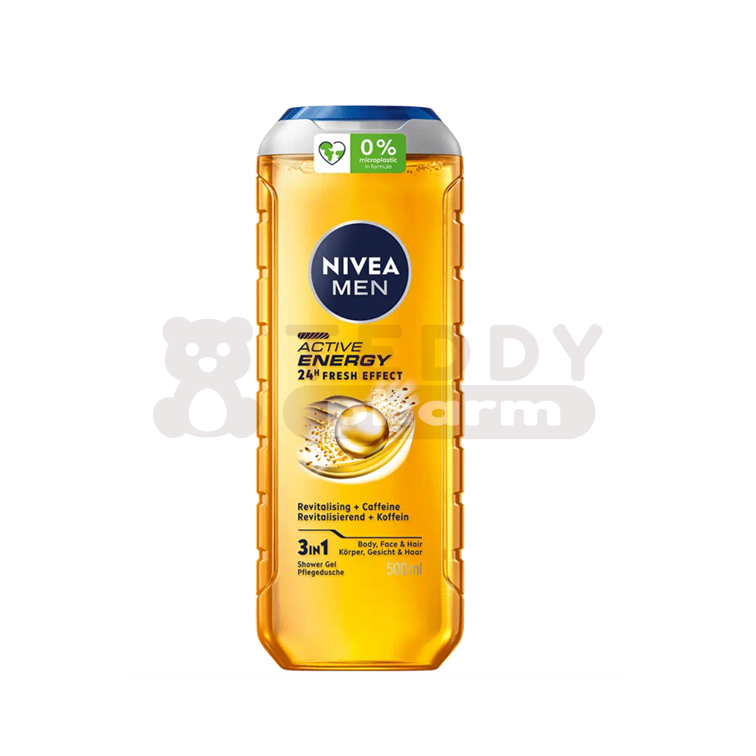 9005800341644 NIVEA MEN Active Energy Duschgel 500 ml NIVEA MEN Active Energy Duschgel 500 ml