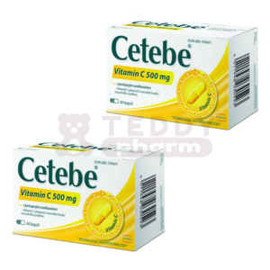 CETEBE Vitamin C 500 mg 120 Kps
