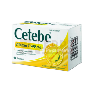 CETEBE Vitamin C 500 mg 60 Kps